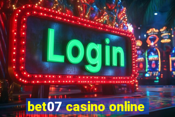 bet07 casino online